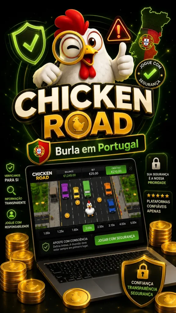 Chicken Road burla em Portugal com sinais de alerta e jogo online