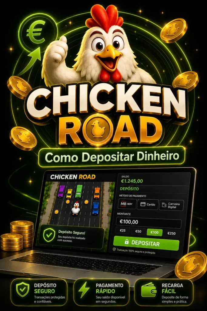 Como Depositar Dinheiro no Chicken Road – depósito seguro