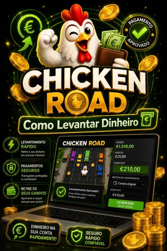 Como Levantar Dinheiro no Chicken Road – levantamento de ganhos